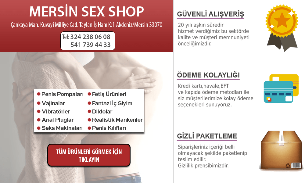 mersin sex shop